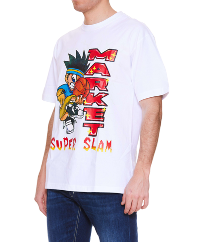 Shop Market Super Slam T-shirt In White