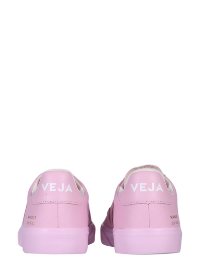 Shop Veja Field Sneaker In Rosa
