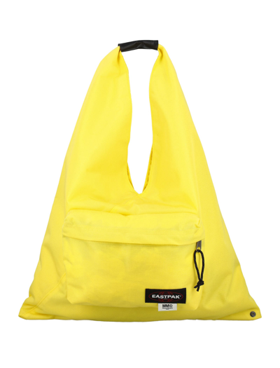Shop Mm6 Maison Margiela Mm6 Tote Bag In Yellow