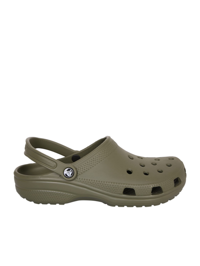 Crocs Classic Mens Army Green Clogs | ModeSens