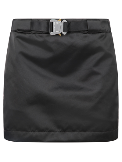 Shop Alyx Buckle Fastening Skirt In Black