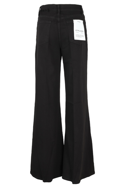 Shop Frame Palazzo Pant In Film Noir
