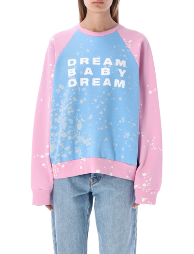 Shop Liberal Youth Ministry Dream Sweatshirt In Blu Pink