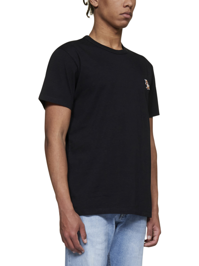 Shop Maison Kitsuné T-shirt In Black