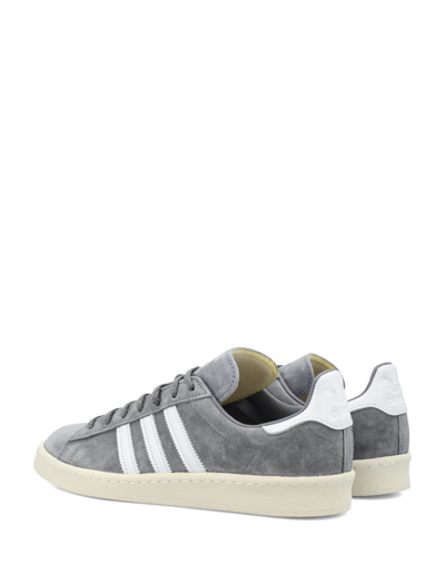 Adidas Originals Campus 80s Suede Low-top Trainers In Grey/ftwr White/off  White | ModeSens