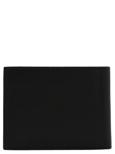 Shop Moschino Logo Wallet In Black