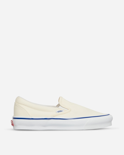 Shop Vans Classic Slip-on Lx Sneakers In White