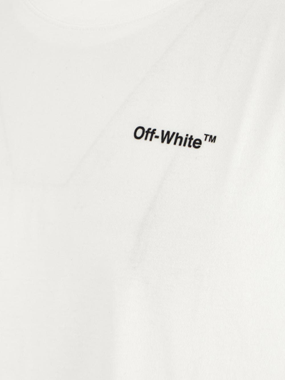 Shop Off-white Caravaggio Arrow Slim Tee In White