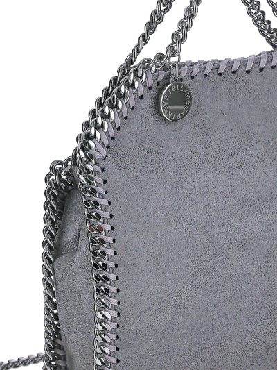 Stella Mccartney Tote Micro Falabello Bag In Grey | ModeSens