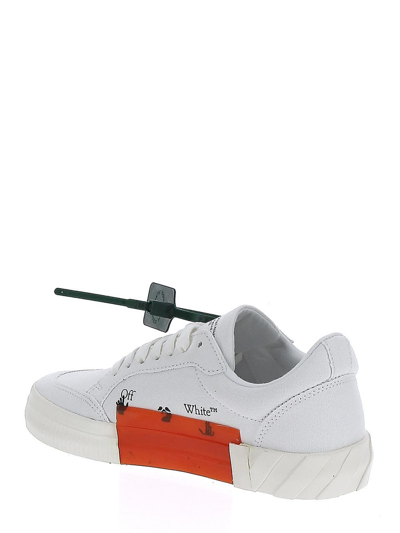 Shop Off-white Low Vulcanized Canvas Sneaker In White