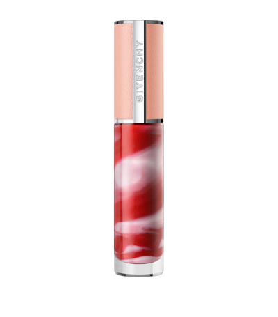 Shop Givenchy Rose Perfecto Liquid Lip Balm In Red