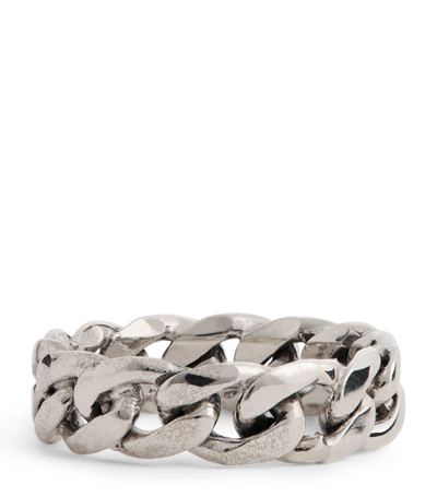 Shop Emanuele Bicocchi Sterling Silver Chain Ring