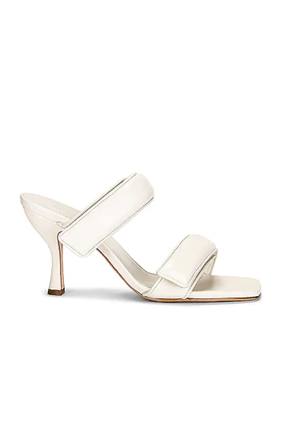 Shop Gia Borghini X Pernille Teisbaek Two Strap Sandal In Off White