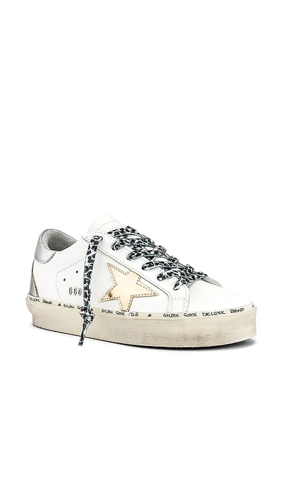 Golden Goose Hi Star Sneakers In White