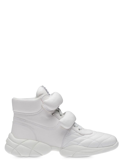 Shop Miu Miu Women's Sneakers -  - In White It 36