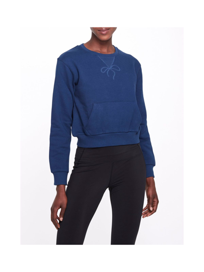 Shop Marchesa Active Wilma Sweatshirt In Blue
