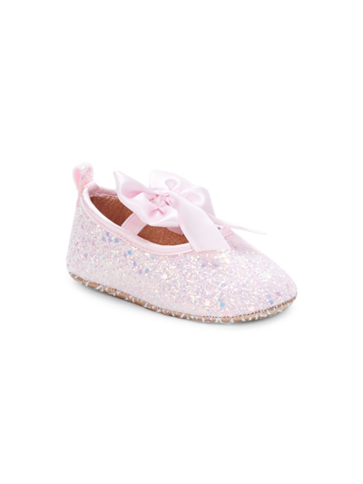 Badgley Mischka Little Kids Girls' Slippers - Pink, 1, Girl's