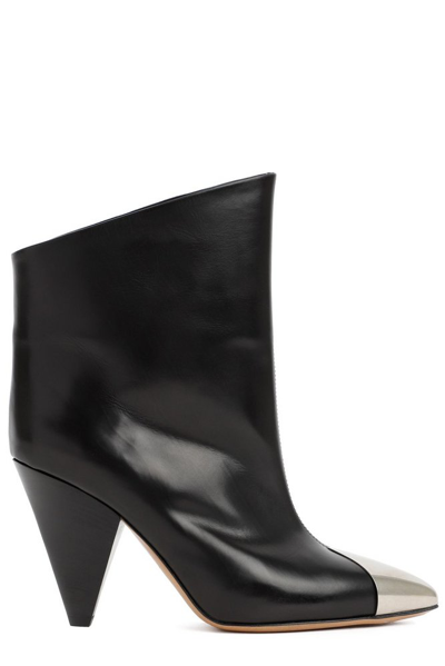 Shop Isabel Marant Pointed Toe Slip In Black