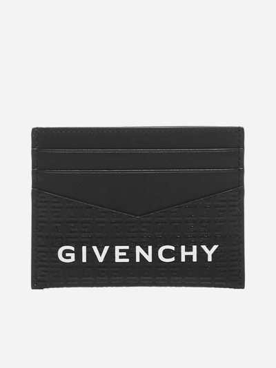 Shop Givenchy Logo Leather Card Holder
