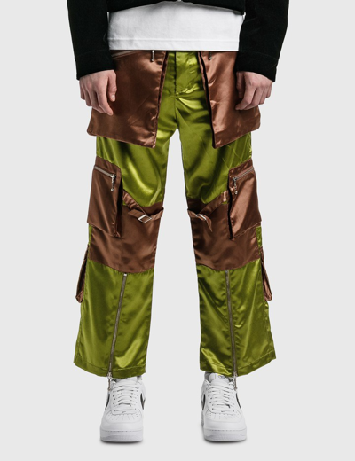 Shop Youths In Balaclava Utility Pants In Green