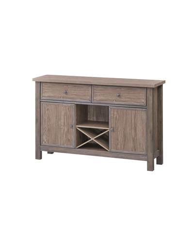 Shop Macy's Closeout! Max Meadows Laminate Sideboard In Light Brown
