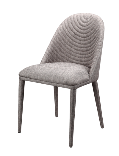 Shop Moe's Home Collection Libby Dining Chair Gray-set Of Two
