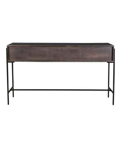 Shop Moe's Home Collection Tobin Console Table In Dark Brown