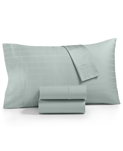 Charter Club Sleep Cool 400 Thread Count Hygrocotton Sheet Set, King, Exclusively At Macy's In Pastel Marine