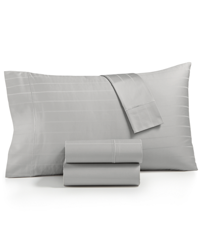Charter Club Sleep Cool 400 Thread Count Hygrocotton Sheet Set, California King, Exclusively At Macy's In Penguin Grey