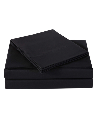 Truly Soft Everyday Black Queen Sheet Set