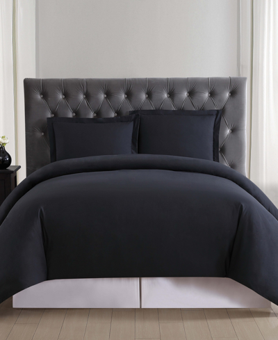 Shop Truly Soft Everyday Full/queen Duvet Set In Black