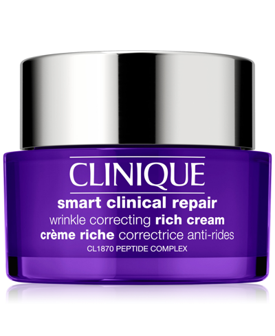 Shop Clinique Smart Clinical Repair Wrinkle Correcting Rich Face Cream, 1.7 Oz.