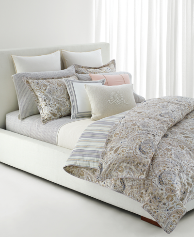 Lauren Ralph Lauren Estella Paisley Reversible 3-pc. Comforter Set, King  Bedding In Classic Cream Multi | ModeSens