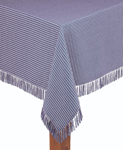 Shop Lintex Homespun Marine 100% Cotton Tablecloth 52"x52"