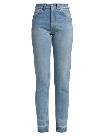 Shop Victoria Beckham Women's Nicola High-rise Slim Jeans In California Wash
