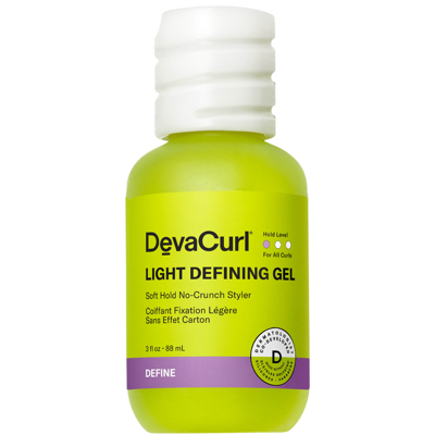 Shop Devacurl Light Defining Gel Soft Hold No-crunch Styler (various Sizes) - 3 Oz.