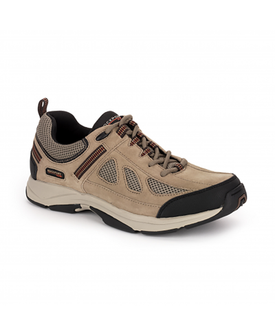 Shop Rockport Men's Rock Cove Walking Shoes In Taupe