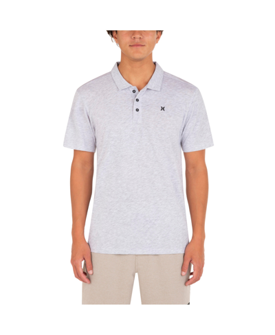 Shop Hurley Men's Ace Vista Short Sleeve Polo Shirt In Unity Blue