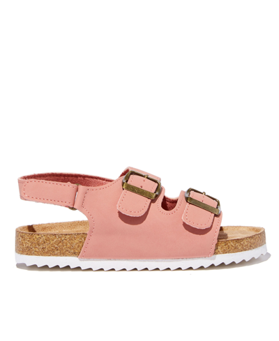 Shop Cotton On Toddler Girls Theo Sandal In Clay Pigeon