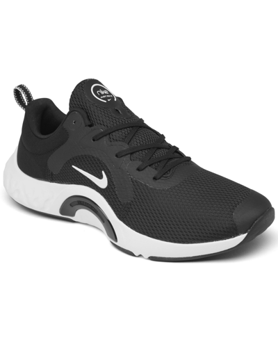 Shop Nike Women's Renew In-season Tr 11 Training Sneakers From Finish Line In Black/white