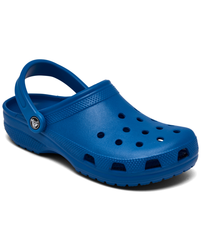 Shop Crocs Little Kids Classic Clogs From Finish Line In Bright Cobalt