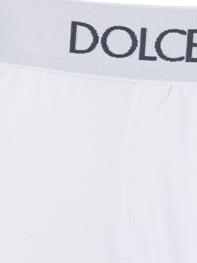 Shop Dolce & Gabbana Sport Crest Boxers In White