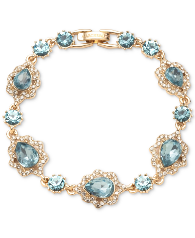 Shop Marchesa Silver-tone Crystal & Pave Crystal Lace Flex Bracelet In Rose Gold
