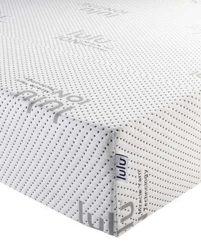 Shop Lulu Ion 8" Plush Gel Memory Foam Mattress In A Box In White