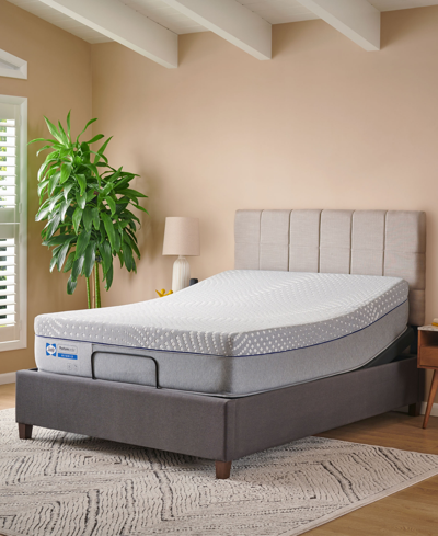 Shop Sealy Posturepedic Hybrid Lacey 13" Soft Mattress- California King In Gray