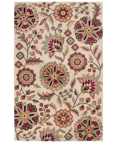 Surya Athena Ath-5035 Dark Brown 6' X 9' Area Rug In Dark Brown