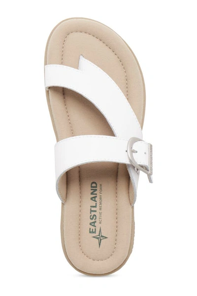 Shop Eastland Tahiti Ii Sandal In White