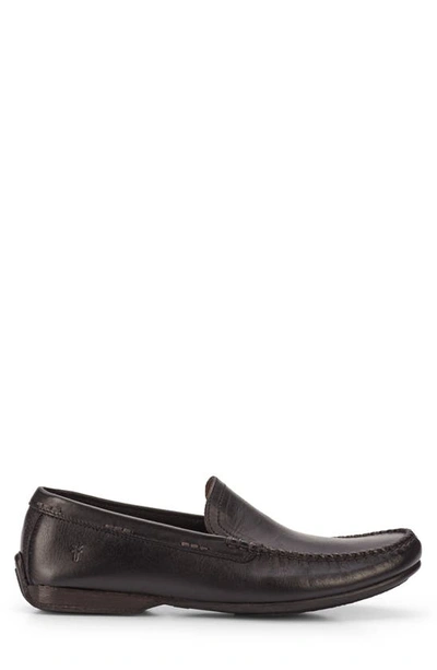 Shop Frye Lewis Venetian Loafer In Black