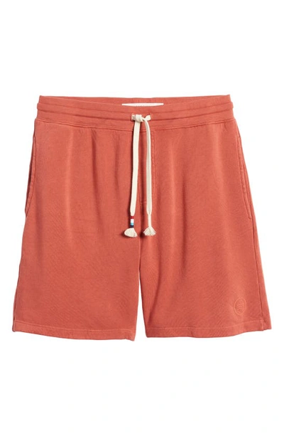 Shop Sol Angeles Waves Drawstring Shorts In Cayenne