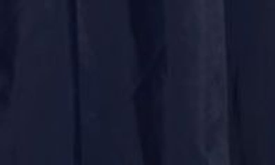 Staud Millie Belted Maxi Shirt Dress In Navy